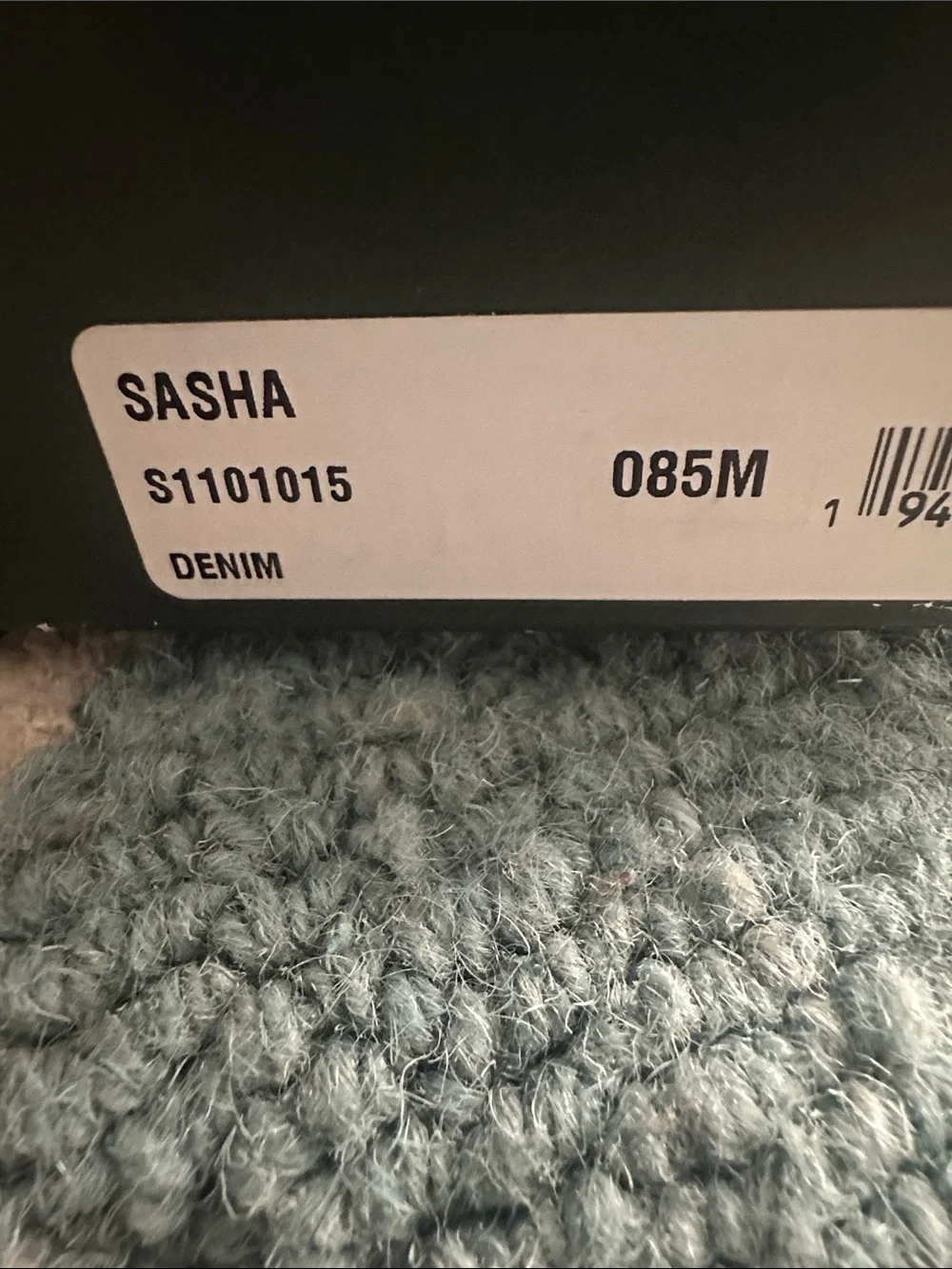 kate spade SASHA Denim bow slide sandals